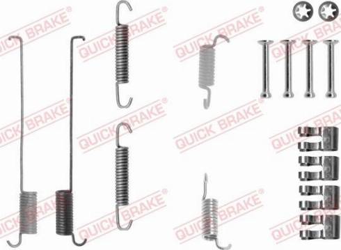 OJD Quick Brake 1050739 - Set accesorii, sabot de frana aaoparts.ro