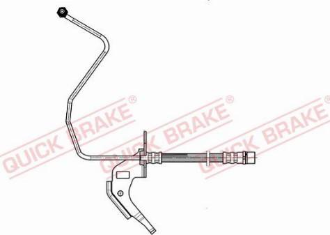 OJD Quick Brake 35.914 - Furtun frana aaoparts.ro