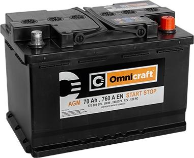 Omnicraft 2402379 - Baterie de pornire aaoparts.ro