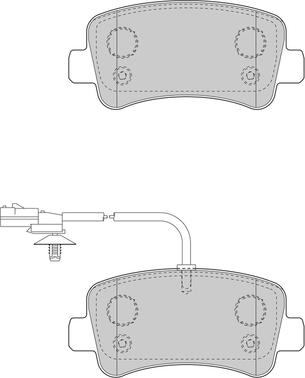 Omnicraft 2143239 - Set placute frana,frana disc aaoparts.ro