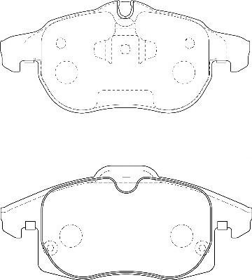 Omnicraft 2134910 - Set placute frana,frana disc aaoparts.ro