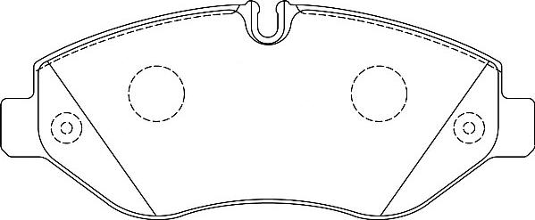 Omnicraft 2134982 - Set placute frana,frana disc aaoparts.ro