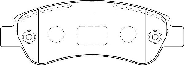 Omnicraft 2135666 - Set placute frana,frana disc aaoparts.ro