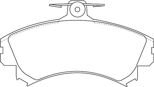 Omnicraft 2135031 - Set placute frana,frana disc aaoparts.ro