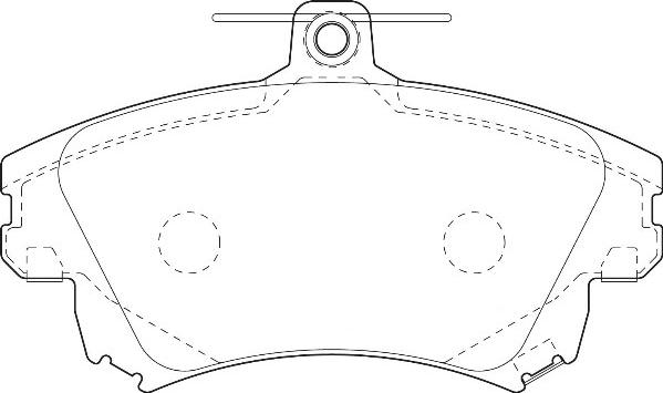Omnicraft 2135148 - Set placute frana,frana disc aaoparts.ro