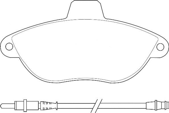 Omnicraft 2135155 - Set placute frana,frana disc aaoparts.ro