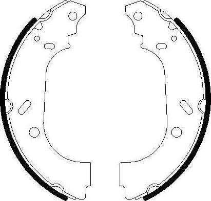 Omnicraft 2255740 - Set saboti frana aaoparts.ro