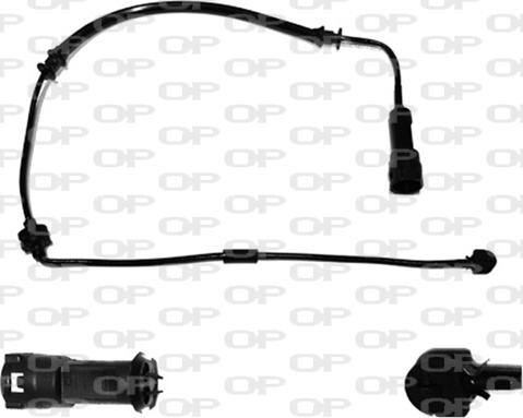 Open Parts AK3098.00 - Senzor de avertizare,uzura placute de frana aaoparts.ro