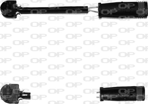 Open Parts AK3106.00 - Senzor de avertizare,uzura placute de frana aaoparts.ro