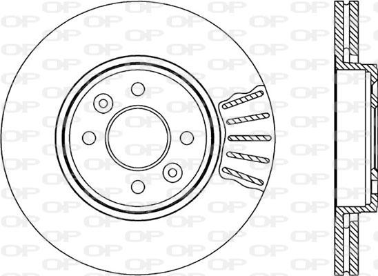 Open Parts BDA1815.20 - Disc frana aaoparts.ro