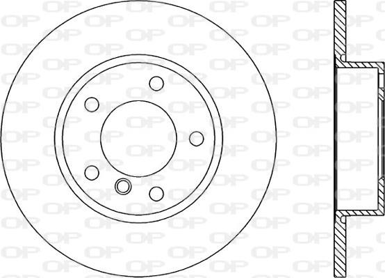 ATE 24.0312-0126.1 - Disc frana aaoparts.ro