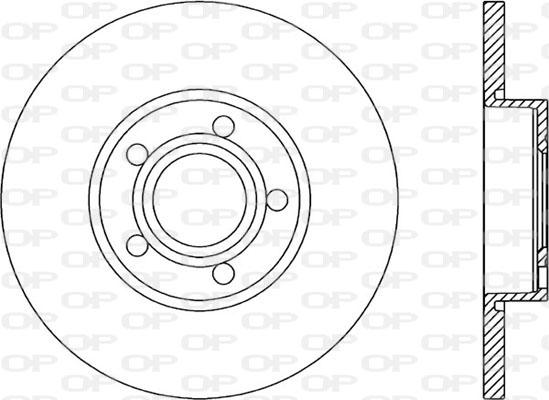 ATE 24.0115-0105.1 - Disc frana aaoparts.ro