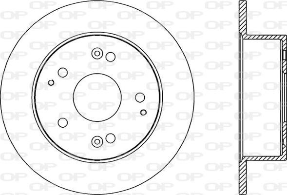 Blue Print ADH24353 - Disc frana aaoparts.ro