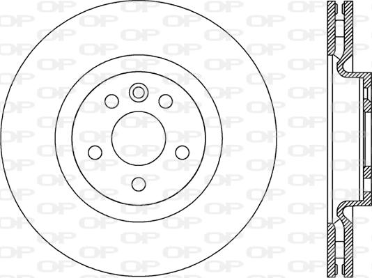 Open Parts BDR2809.20 - Disc frana aaoparts.ro