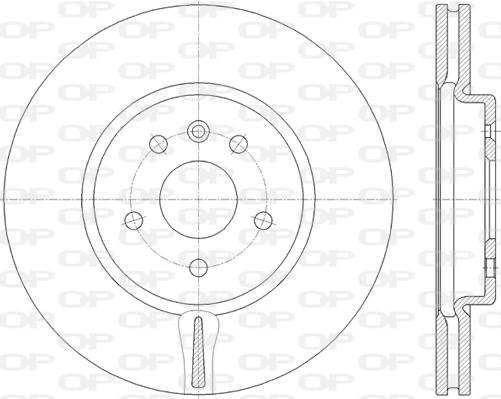 Delphi BG4783C - Disc frana aaoparts.ro