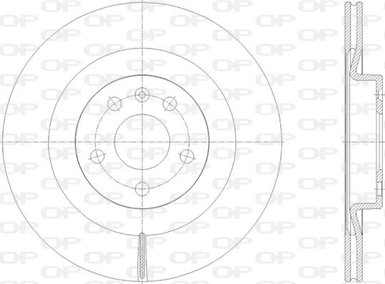 Open Parts BDR2827.20 - Disc frana aaoparts.ro