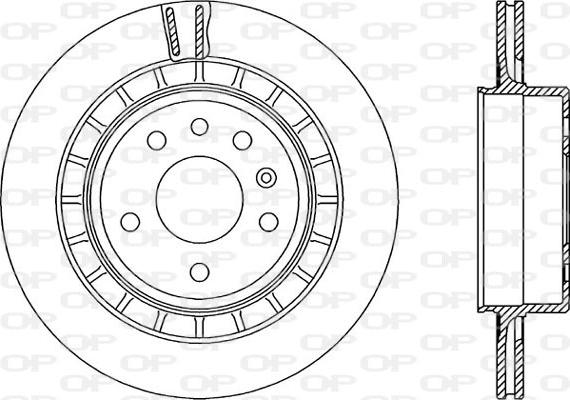 ATE 24.0120-0196.1 - Disc frana aaoparts.ro