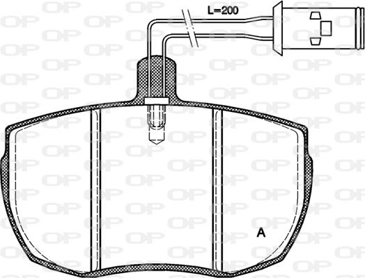 FTE 9001591 - Set placute frana,frana disc aaoparts.ro