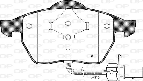 AISIN BPFO-1027 - Set placute frana,frana disc aaoparts.ro