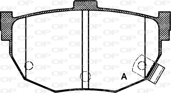 J&S Automotive VBP1350 - Set placute frana,frana disc aaoparts.ro