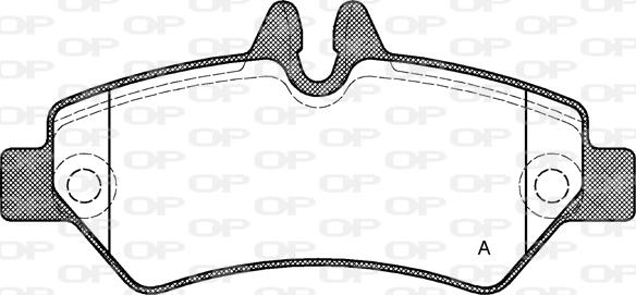 PURRO DRBZ1697 - Set placute frana,frana disc aaoparts.ro