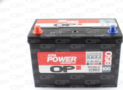 Open Parts BY0100A3.01 - Baterie de pornire aaoparts.ro