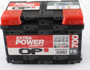 Open Parts BY075L3B.30 - Baterie de pornire aaoparts.ro