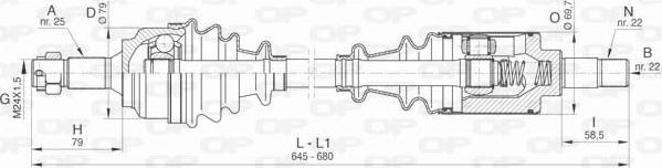 Open Parts DRS6458.00 - Planetara aaoparts.ro