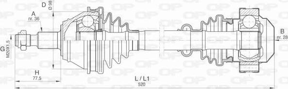 Open Parts DRS6409.00 - Planetara aaoparts.ro