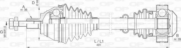 Open Parts DRS6408.00 - Planetara aaoparts.ro