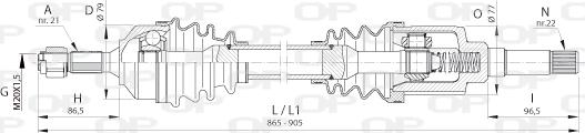 Open Parts DRS6391.00 - Planetara aaoparts.ro