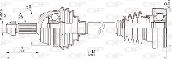 Open Parts DRS6338.00 - Planetara aaoparts.ro