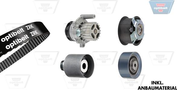Optibelt KT 1403 W1 - Set pompa apa + curea dintata aaoparts.ro