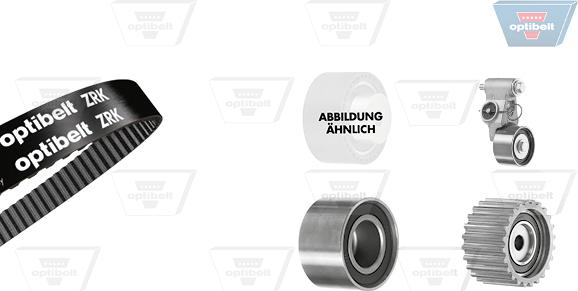 Optibelt KT 1438 - Set curea de distributie aaoparts.ro