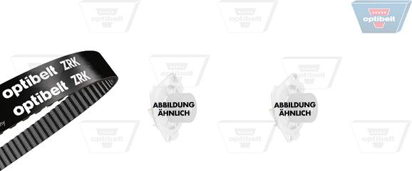 Optibelt KT 1500 W1 - Set pompa apa + curea dintata aaoparts.ro