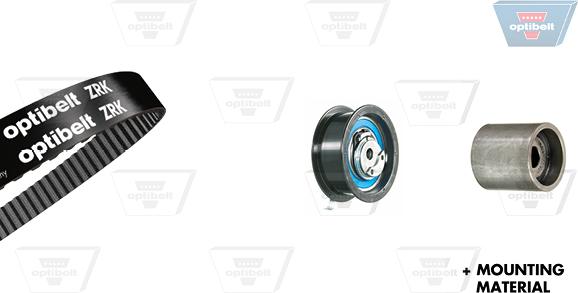 Optibelt KT 1358 - Set curea de distributie aaoparts.ro