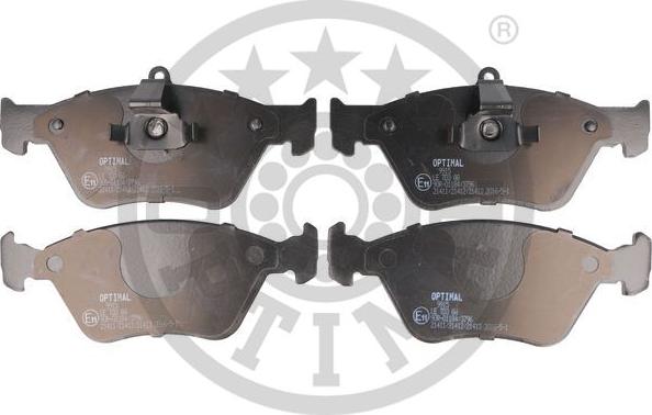 Optimal 9915 - Set placute frana,frana disc aaoparts.ro