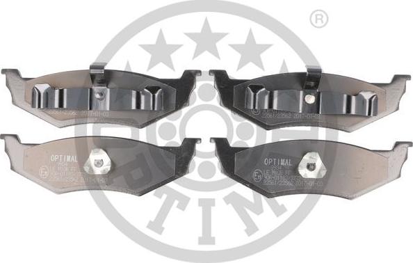 Optimal 9934 - Set placute frana,frana disc aaoparts.ro