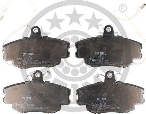 OPTIMAL 9416 - Set placute frana,frana disc aaoparts.ro