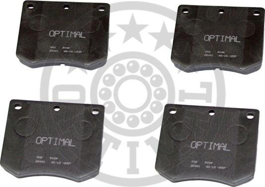 Optimal 9109 - Set placute frana,frana disc aaoparts.ro