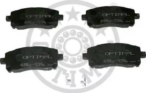 Optimal 10214 - Set placute frana,frana disc aaoparts.ro