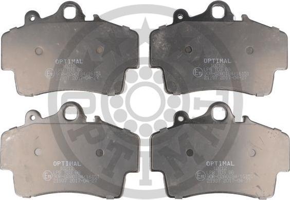Optimal 10212 - Set placute frana,frana disc aaoparts.ro