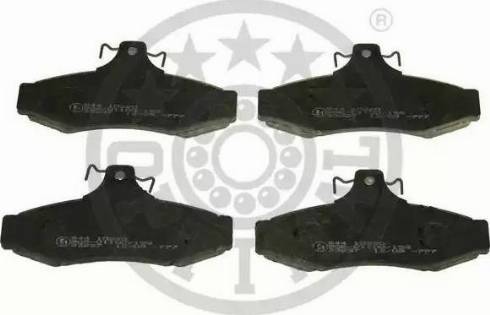 Optimal 10220 - Set placute frana,frana disc aaoparts.ro