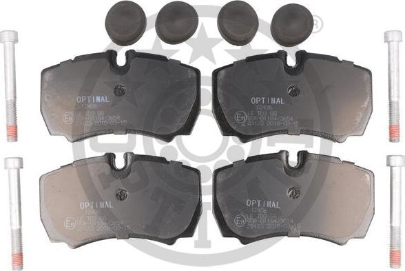 Optimal 12436 - Set placute frana,frana disc aaoparts.ro
