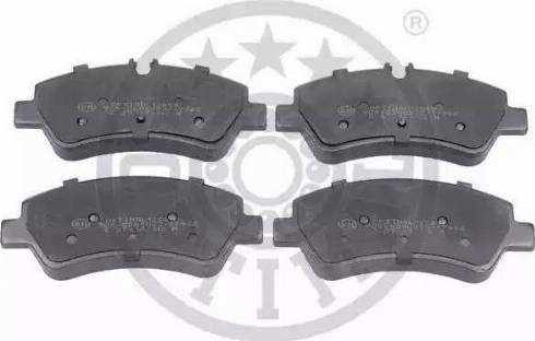 Optimal 12589 - Set placute frana,frana disc aaoparts.ro