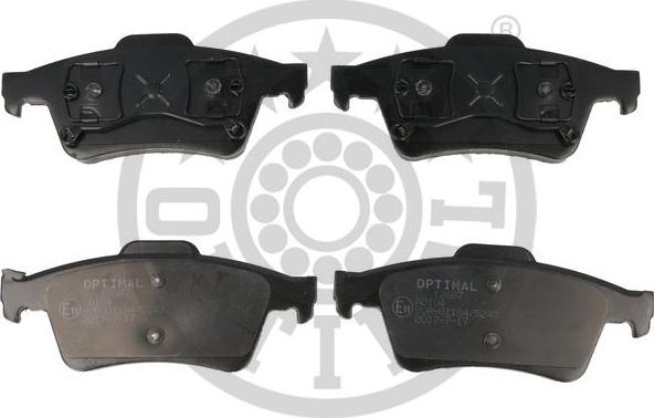 Optimal BP-12687 - Set placute frana,frana disc aaoparts.ro