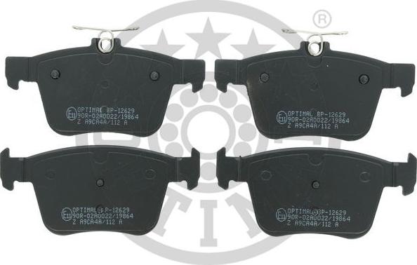 Optimal 12629 - Set placute frana,frana disc aaoparts.ro