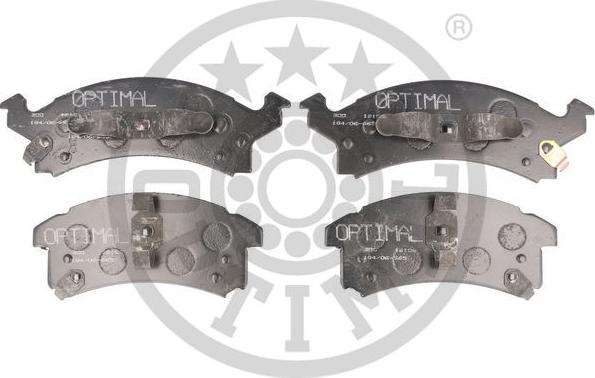 Optimal 12106 - Set placute frana,frana disc aaoparts.ro