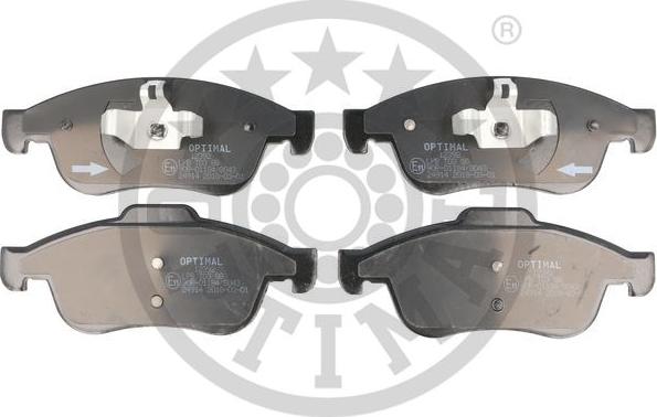 Optimal 12392 - Set placute frana,frana disc aaoparts.ro
