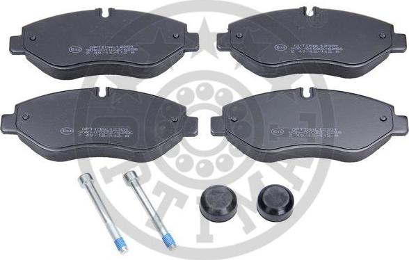 Optimal 12301 - Set placute frana,frana disc aaoparts.ro